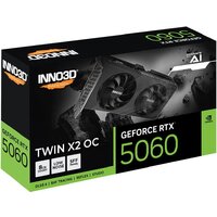 Видеокарта Inno3D GeForce RTX 5060 8GB Twin X2 OC N50602-08D7X-195071N - Превью изображения №3 — Интернет-магазин ПроЗаказ