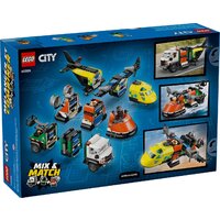 Конструктор LEGO City 60505 Ремикс самолёта, грузовика и судна на воздушной подушке - Превью изображения №10 — Интернет-магазин ПроЗаказ