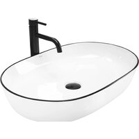 Rea Cleo White/Black Edge REA-U6210