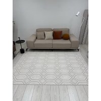Ковер для жилой комнаты Radjab Carpet Поло Прямоугольник EN 262 12549RK (2x4, Cream) - Превью изображения №4 — Интернет-магазин ПроЗаказ