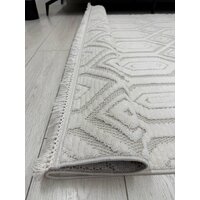 Ковер для жилой комнаты Radjab Carpet Поло Прямоугольник EN 262 12549RK (2x4, Cream) - Превью изображения №8 — Интернет-магазин ПроЗаказ