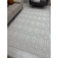 Ковер для жилой комнаты Radjab Carpet Поло Прямоугольник EN 262 12549RK (2x4, Cream) - Превью изображения №5 — Интернет-магазин ПроЗаказ