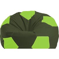 Flagman Мяч Стандарт М1.1-55 (темно-оливковый/салатовый)