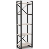Hype Mebel Стандарт 80x170 (черный/древесина белая)