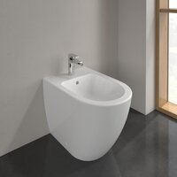 Биде Villeroy & Boch Subway 2.0 Weiss Alpin CeramicPlus 540100R1 - Превью изображения №2 — Интернет-магазин ПроЗаказ