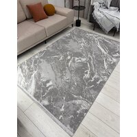 Ковер для жилой комнаты Radjab Carpet Афина Прямоугольник 9012A 12846RK (1.6x2.3, Grey/Grey) - Превью изображения №2 — Интернет-магазин ПроЗаказ