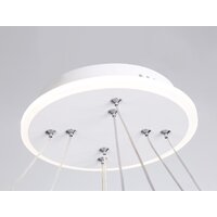 Подвесная люстра Ambrella light Comfort FL66326/1+4 WH (белый) - Превью изображения №7 — Интернет-магазин ПроЗаказ
