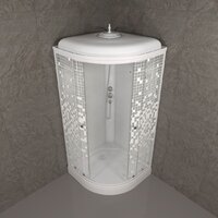 Душевая кабина Triton Мозаика А 90х90 - Превью изображения №4 — Интернет-магазин ПроЗаказ