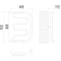 Полотенцесушитель TERMINUS Фокстрот 1