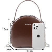 Женская сумка Mironpan 240607 (темно-коричневый) - Превью изображения №6 — Интернет-магазин ПроЗаказ