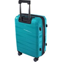 Чемодан-спиннер Pride РР-201 (M, бирюзовый) - Превью изображения №3 — Интернет-магазин ПроЗаказ