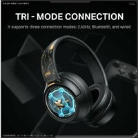 Наушники Onikuma GT802 (черный) - Превью изображения №4 — Интернет-магазин ПроЗаказ