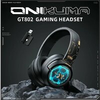 Наушники Onikuma GT802 (черный) - Превью изображения №3 — Интернет-магазин ПроЗаказ