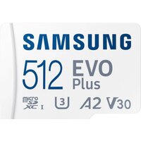 Samsung EVO Plus 2024 microSDXC 512GB (с адаптером)