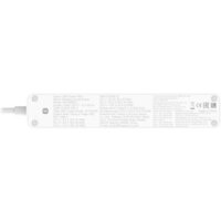 Удлинитель Xiaomi Mi Power Strip 20W 2C1A XMCXB01EU (USB Type-A + 2 USB Type-C, белый, международная версия) - Превью изображения №3 — Интернет-магазин ПроЗаказ