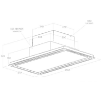 Кухонная вытяжка Elica Hilight H30 WH/A/100 - Превью изображения №3 — Интернет-магазин ПроЗаказ