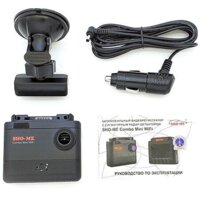 Видеорегистратор-радар детектор-GPS информатор (3в1) Sho-Me Combo Mini WiFi - Превью изображения №9 — Интернет-магазин ПроЗаказ