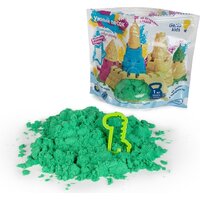 Песок кинетический Genio Kids Умный песок. Зеленый 1 кг SSR972 - Превью изображения №2 — Интернет-магазин ПроЗаказ