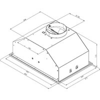 Кухонная вытяжка Krona Kate 400 White PB КА-00011835 - Превью изображения №10 — Интернет-магазин ПроЗаказ