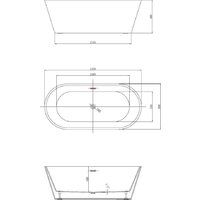 Ванна Vincea VBT-4291-1700 170x80 - Превью изображения №5 — Интернет-магазин ПроЗаказ