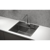 Кухонная мойка Granula KS-6051 (сатин) - Превью изображения №3 — Интернет-магазин ПроЗаказ