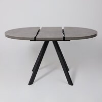 Кухонный стол Мамадома Rondo M-100 раздвижной 100-135 (дымчатая керамика/черный) - Превью изображения №27 — Интернет-магазин ПроЗаказ