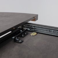 Кухонный стол Мамадома Rondo M-100 раздвижной 100-135 (дымчатая керамика/черный) - Превью изображения №22 — Интернет-магазин ПроЗаказ