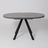 Кухонный стол Мамадома Rondo M-100 раздвижной 100-135 (дымчатая керамика/черный) - Превью изображения №28 — Интернет-магазин ПроЗаказ