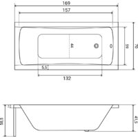 Ванна Lauter Bianca 170х70 21207170 - Превью изображения №28 — Интернет-магазин ПроЗаказ