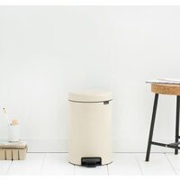 Мусорное ведро Brabantia Pedal Bin NewIcon 12 л (миндальный) - Превью изображения №4 — Интернет-магазин ПроЗаказ