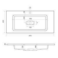 Умывальник Madera Modul 100 - Превью изображения №2 — Интернет-магазин ПроЗаказ