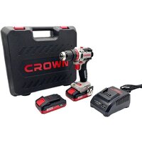 Дрель-шуруповерт Crown CT21128HMX-2 BMC (с 2-мя АКБ, кейс) - Превью изображения №2 — Интернет-магазин ПроЗаказ