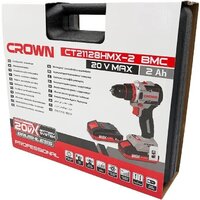 Дрель-шуруповерт Crown CT21128HMX-2 BMC (с 2-мя АКБ, кейс) - Превью изображения №9 — Интернет-магазин ПроЗаказ