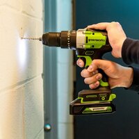 Ударная дрель-шуруповерт Greenworks GD24DD60 3704107CUB (с 1-им АКБ) - Превью изображения №8 — Интернет-магазин ПроЗаказ