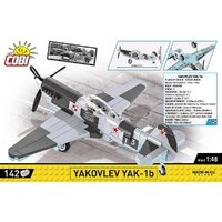 Конструктор Cobi Historical Collection WWII Yakovlev Yak - 1B - Превью изображения №5 — Интернет-магазин ПроЗаказ