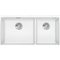 Кухонная мойка Blanco Subline 480/320-U (белый) 523588 - Превью изображения №1 — Интернет-магазин ПроЗаказ