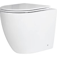 Унитаз подвесной Roxen Antares в комплекте с инсталляцией StounFix Dual Fresh 6 в 1 501057 (кнопка: белый глянец) - Превью изображения №4 — Интернет-магазин ПроЗаказ