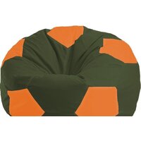 Flagman Мяч Стандарт М1.1-56 (темно-оливковый/оранжевый)