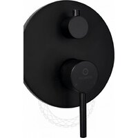 Душевая система  Filarete Roun FL1020 (черный матовый) - Превью изображения №4 — Интернет-магазин ПроЗаказ