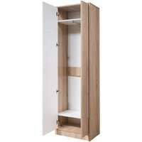 Шкаф-пенал Мебель-класс Порто-1 (белый/дуб сонома) - Превью изображения №2 — Интернет-магазин ПроЗаказ