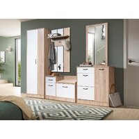 Шкаф-пенал Мебель-класс Порто-1 (белый/дуб сонома) - Превью изображения №3 — Интернет-магазин ПроЗаказ