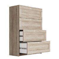 Комод Mio Tesoro Сириус 4 ящика 2.02.02.060.3 (дуб сонома) - Превью изображения №3 — Интернет-магазин ПроЗаказ