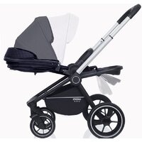 Универсальная коляска Rant MOWbaby Zoom PU (2 в 1, silver black) - Превью изображения №8 — Интернет-магазин ПроЗаказ