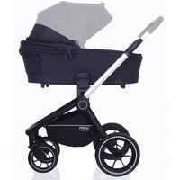 Универсальная коляска Rant MOWbaby Zoom PU (2 в 1, silver black) - Превью изображения №10 — Интернет-магазин ПроЗаказ