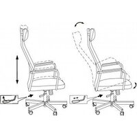 Офисное кресло Бюрократ KB-5M (TW-01 3C11 черный, сетка/ткань) - Превью изображения №6 — Интернет-магазин ПроЗаказ