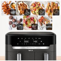 Аэрогриль (аэрофритюрница) Tefal Dual Easy Fry EY942BE0 - Превью изображения №8 — Интернет-магазин ПроЗаказ