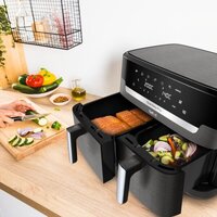 Аэрогриль (аэрофритюрница) Tefal Dual Easy Fry EY942BE0 - Превью изображения №7 — Интернет-магазин ПроЗаказ