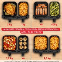 Аэрогриль (аэрофритюрница) Tefal Dual Easy Fry EY942BE0 - Превью изображения №4 — Интернет-магазин ПроЗаказ