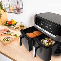 Аэрогриль (аэрофритюрница) Tefal Dual Easy Fry EY942BE0 - Превью изображения №5 — Интернет-магазин ПроЗаказ