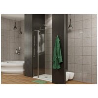 Душевая дверь Allen Brau Priority 3.31033.BBA 294062 (черный браш) - Превью изображения №9 — Интернет-магазин ПроЗаказ